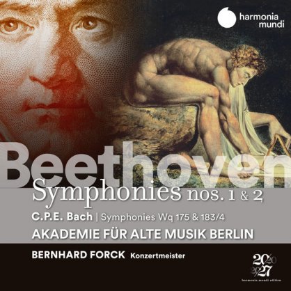 Akademie für Alte Musik Berlin – Beethoven Symphonies Nos. 1 & 2 – C.P.E. Bach Symphonies, Wq 175 & 183 17 – 2020【Q】【96kHz / 24bit】