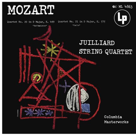 莫扎特: 弦乐四重奏 Nos. 20 & 21Juilliard String Quartet – Mozart String Quartets Nos. 20 & 21 (Remastered) – 1954【Q】【192kHz / 24bit】