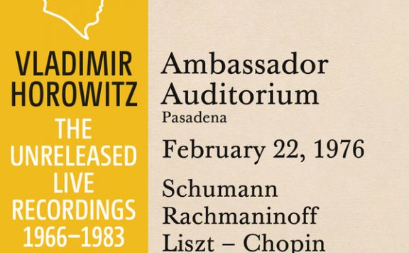 霍洛维茨：使节学院独奏现场，帕萨迪纳，1976.2.22Vladimir Horowitz – Vladimir Horowitz in Recital at Ambassador College, Pasadena, February 22, 1976 – 2015【Q】【48kHz / 24bit】