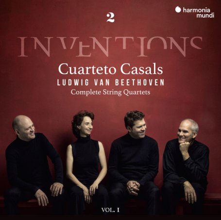 Cuarteto Casals – Beethoven Inventions 2 – 2018【Q】【96kHz / 24bit】