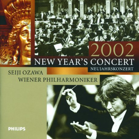 【qobuz自购】New Year’s Day Concert 2002Wiener Philharmoniker, Seiji Ozawa（2002年 维也纳爱乐乐团 新年音乐会）小泽征尔(44.1kHz/16bit)