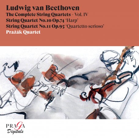 Prazak Quartet-Beethoven_ String Quartets Nos. 10 & 11【Q】【96kHz / 24bit】